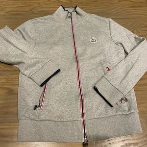 Moncler full zip sweatshirt